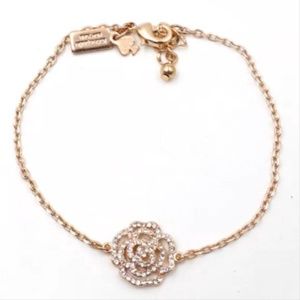 Kate Spade Rose Gold Rose Bracelet